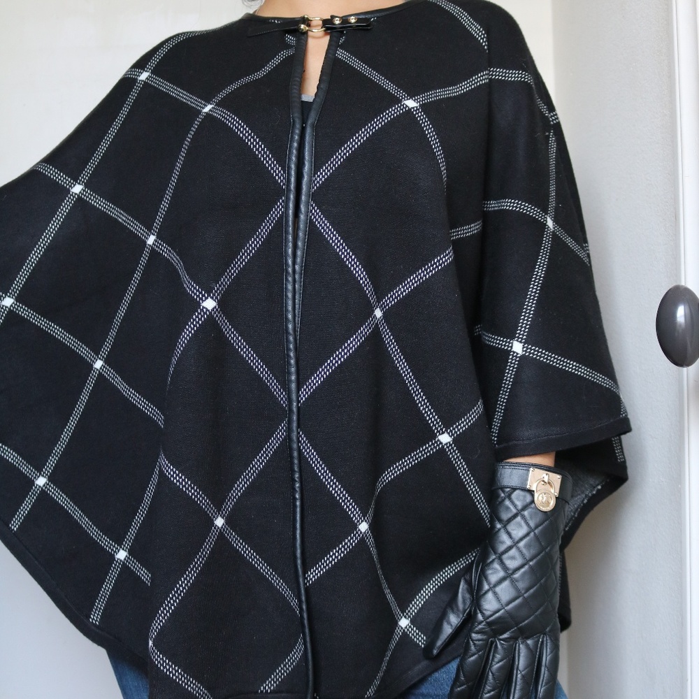 Poncho Cape Winter Coat